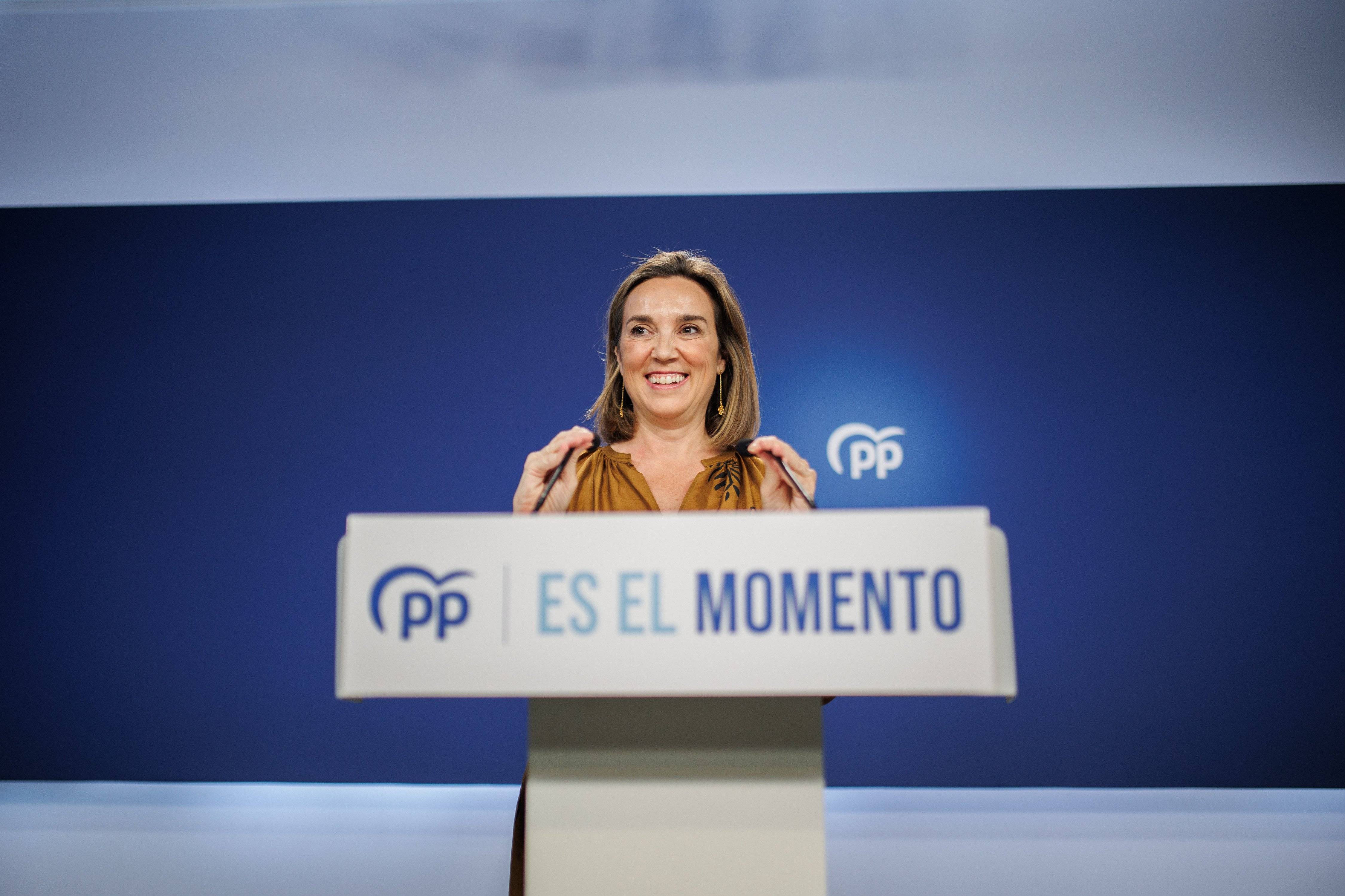 Cuca Gamarra, la apuesta del PP para presidir el Congreso de los Diputados