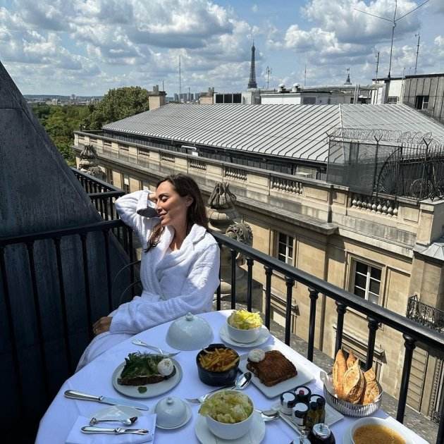 Tamara Falcó desayuno París Instagram