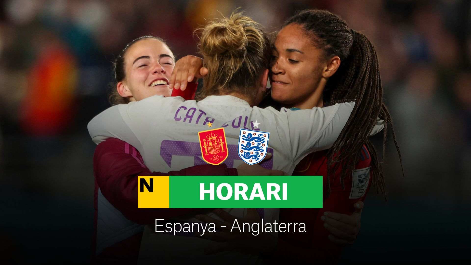 Espanya - Anglaterra: Horari i on veure la final Mundial Femení 2023