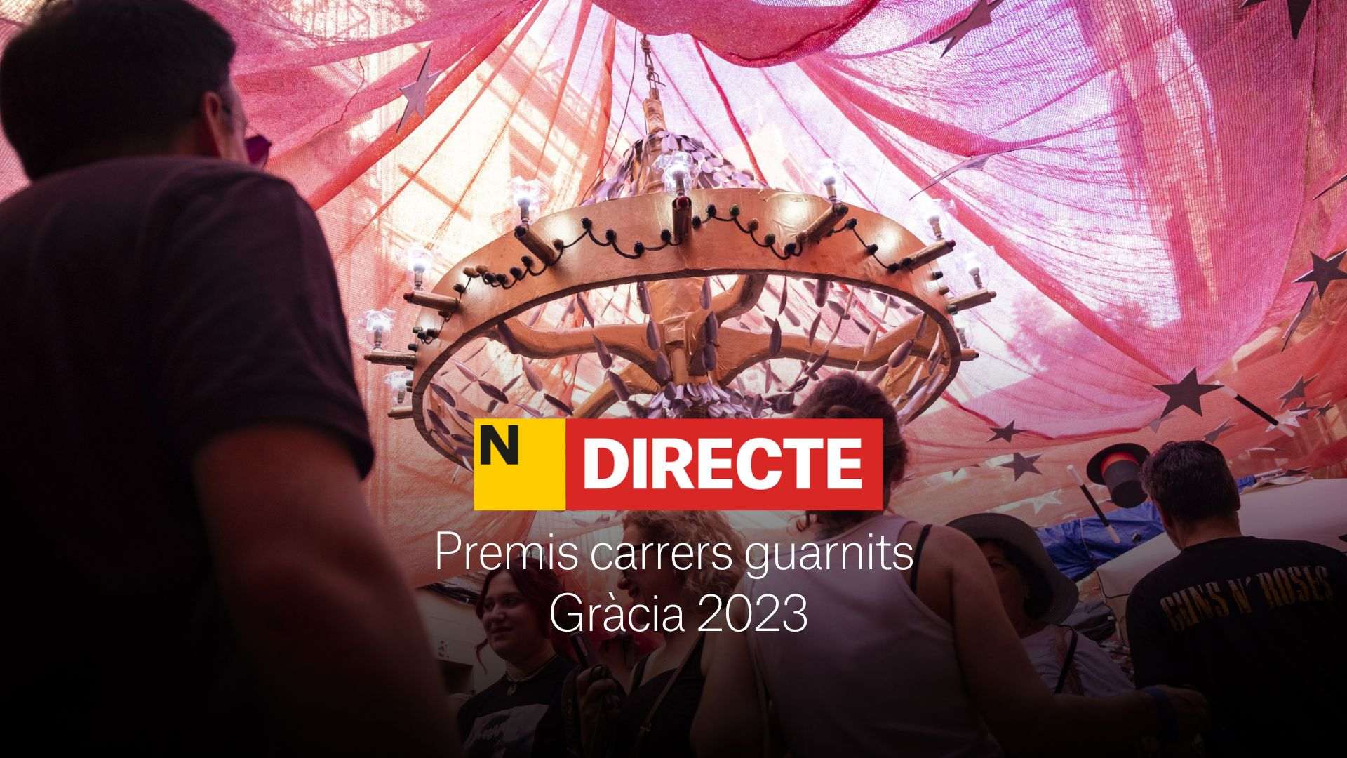 Premis de carrers guarnits de les Festes de Gràcia 2023, DIRECTE
