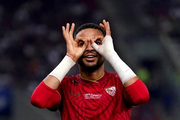 Youssef En-Nesyri celebración gol / Foto: Europa Press - Adam Davy Youssef En-Nesyri celebración gol / Foto: Europa Press - Adam Davy