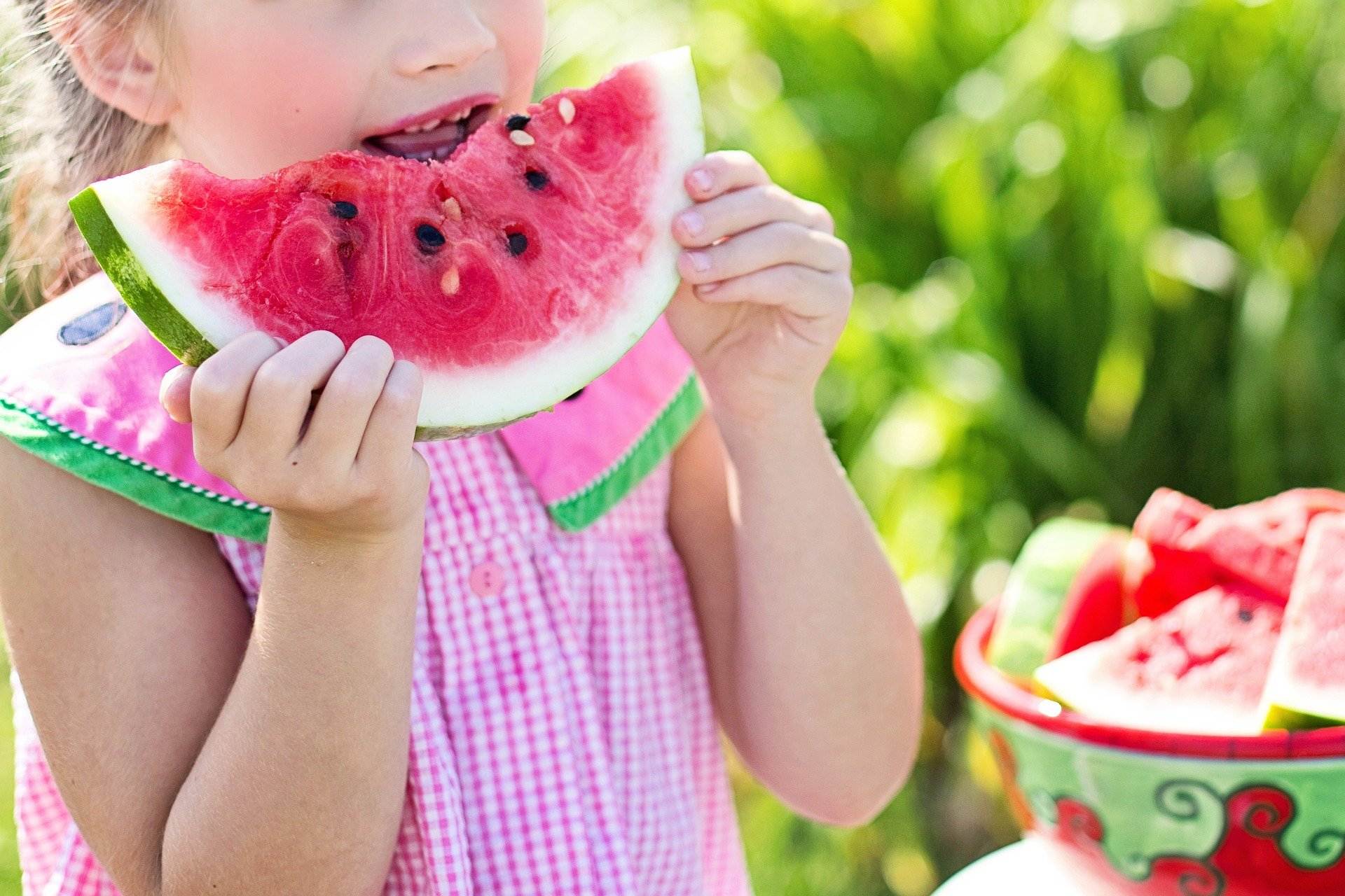 Los alimentos del verano de la infancia son recortes de la novela vital