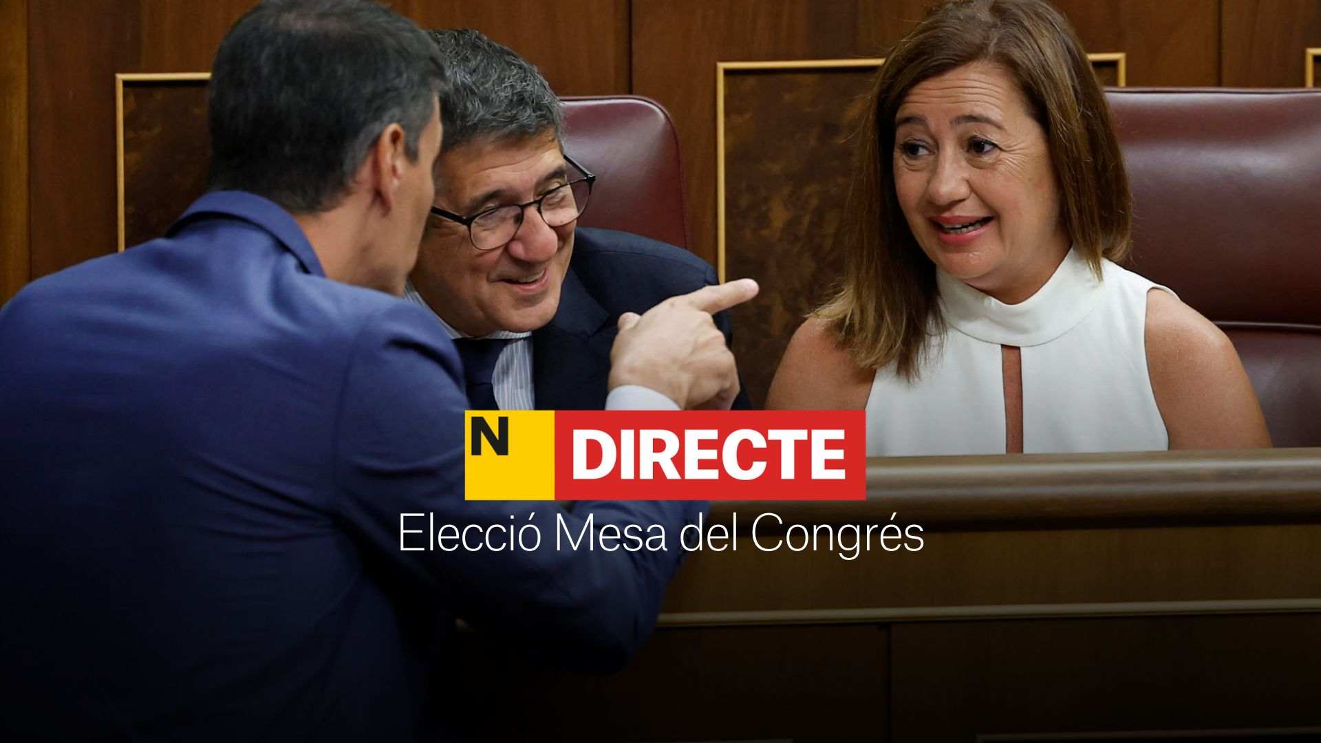 Composició de la Mesa del Congrés, DIRECTE | Última hora de la votació