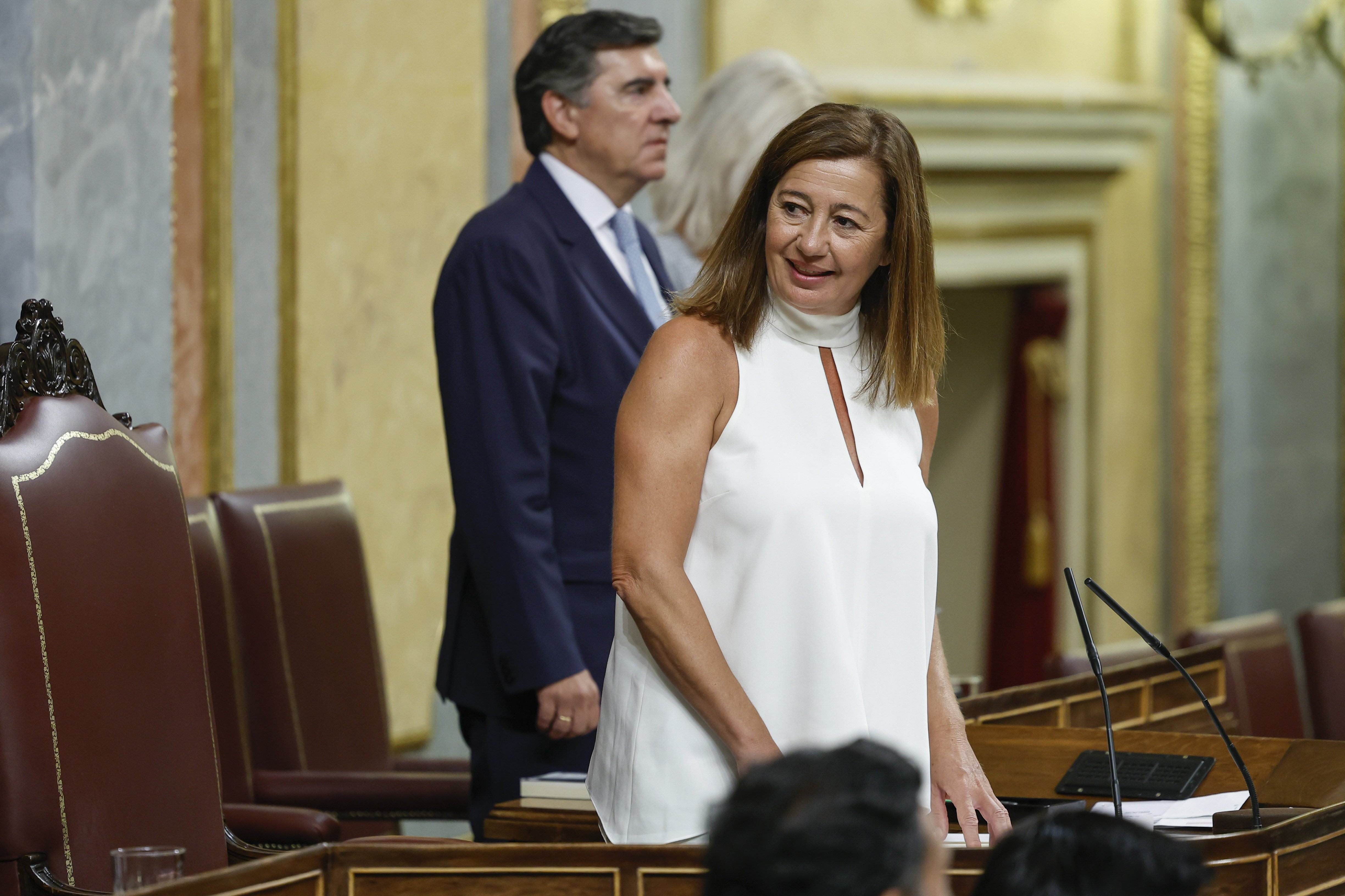Francina Armengol permitirá, desde ya, que se hable catalán, euskera y gallego en el Congreso de los Diputados