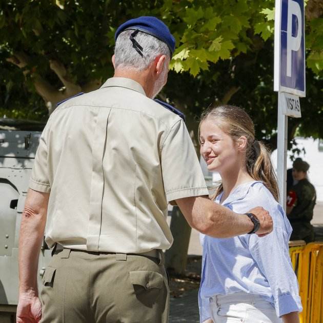 Leonor Felipe militares GTRES Leonor Felipe militares GTRES