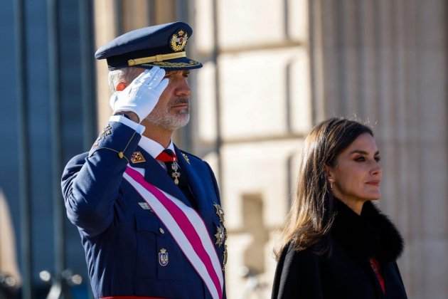 Letizia y Felipe en la pascua militar efe Letizia y Felipe en la pascua militar efe
