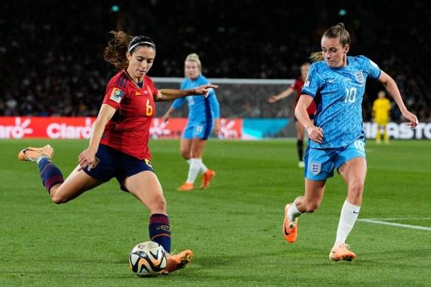 Aitana Bonmatí durante la final del Mundial ante Inglaterra / Foto: Europa Press