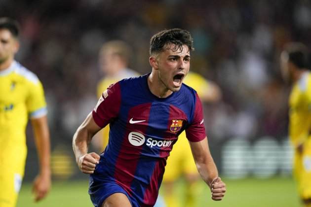 Pedri gol Cádiz Barça / Foto: EFE Alejandro García Pedri gol Cádiz Barça / Foto: EFE Alejandro García