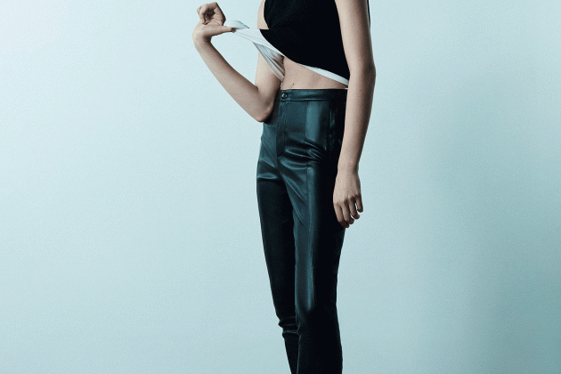 Leggings efecte pell Leggings efecte pell