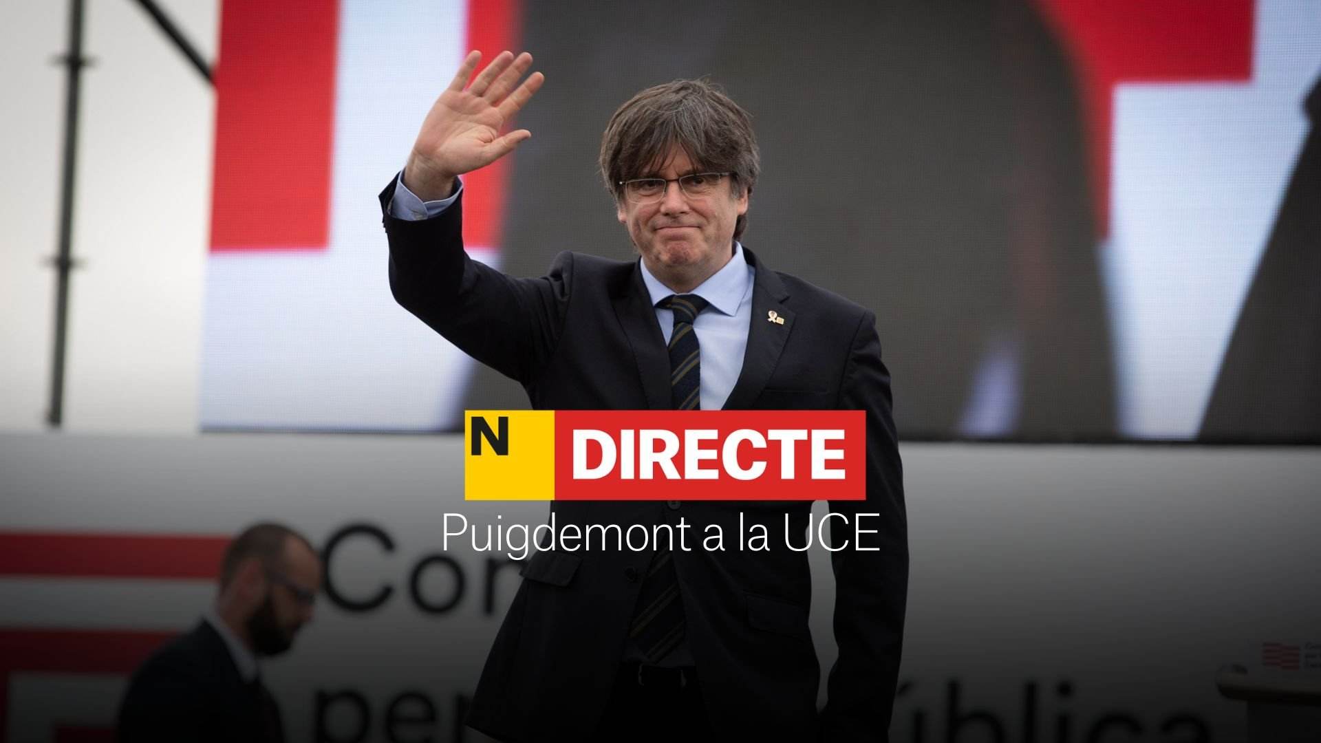 Puigdemont a la Universtitat Catalana d'Estiu, DIRECTE