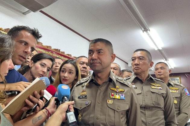 policia tailandesa daniel sancho efe