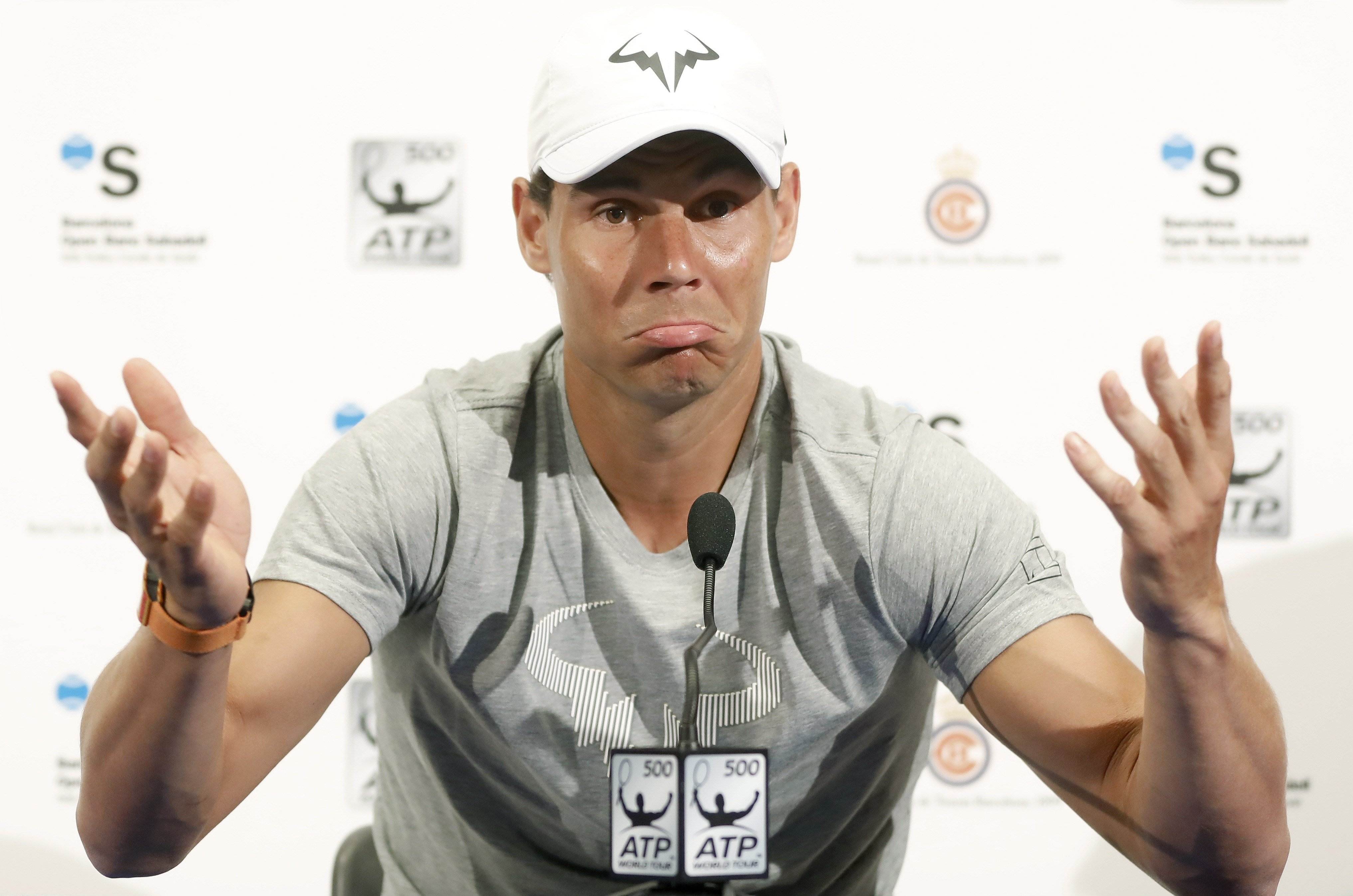 Nadal: "No concebo xiular ni un himne, ni un rival ni ningú"