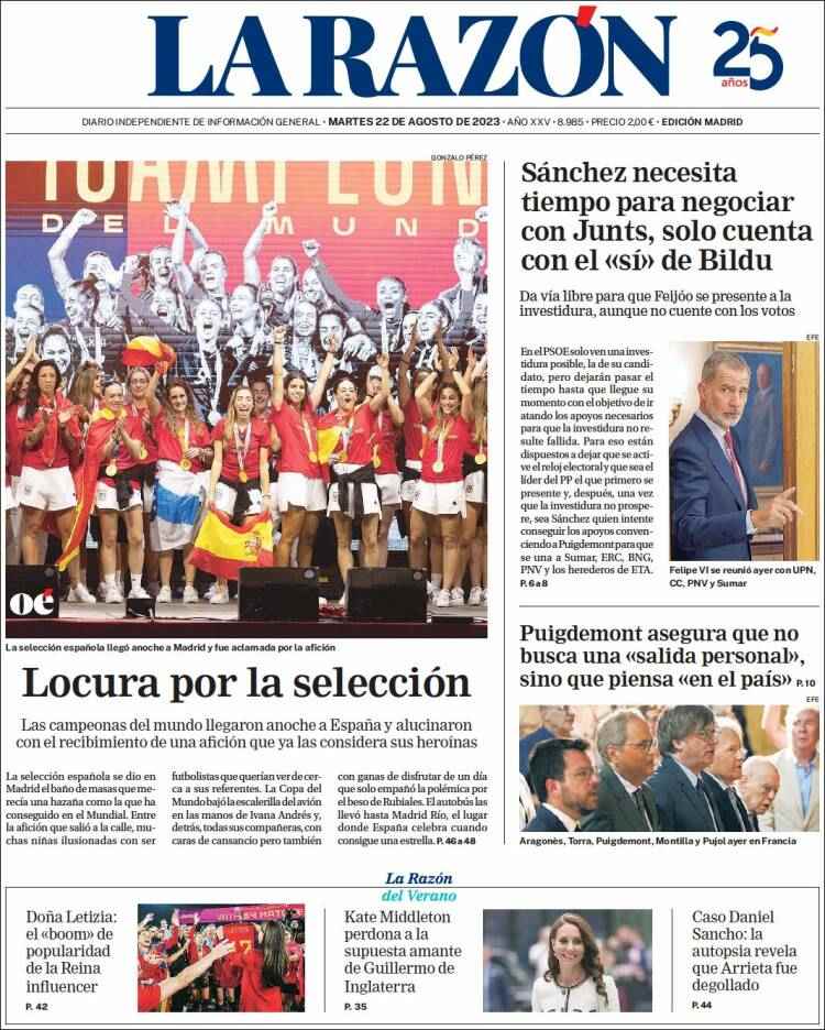 La Razón La Razón