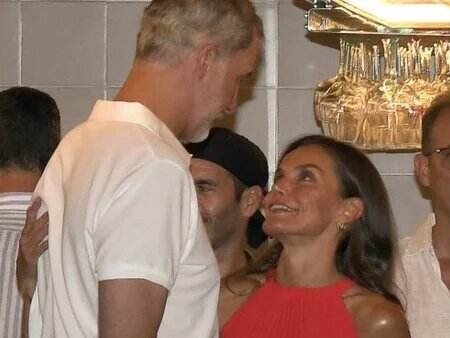 Letizia mirada a Felipe Letizia mirada a Felipe