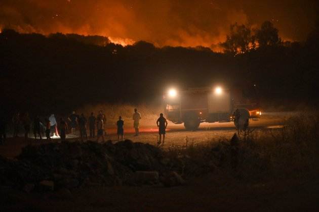 Alexandrúpolis incendio grecia efe