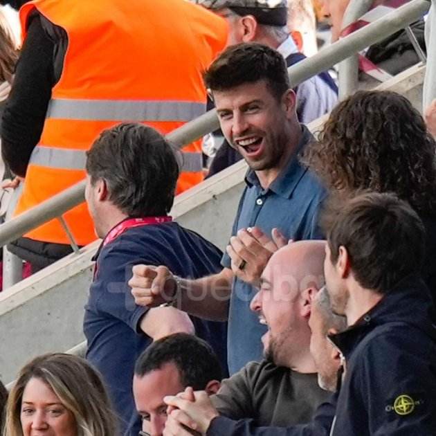 Piqué celebra la victoria del Andorra efe Piqué celebra la victoria del Andorra efe