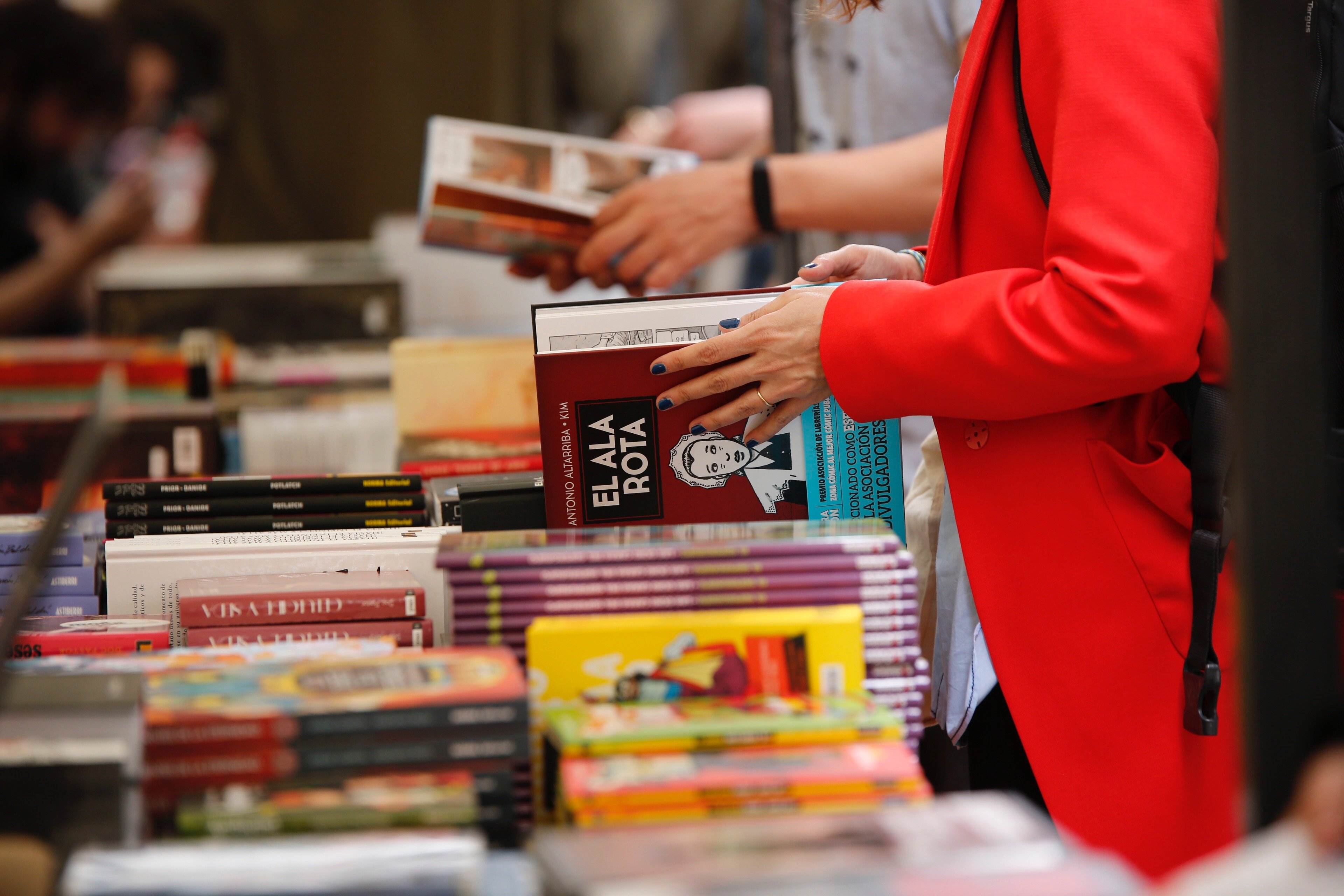 Per Sant Jordi es van superar les vendes de llibres de 2017