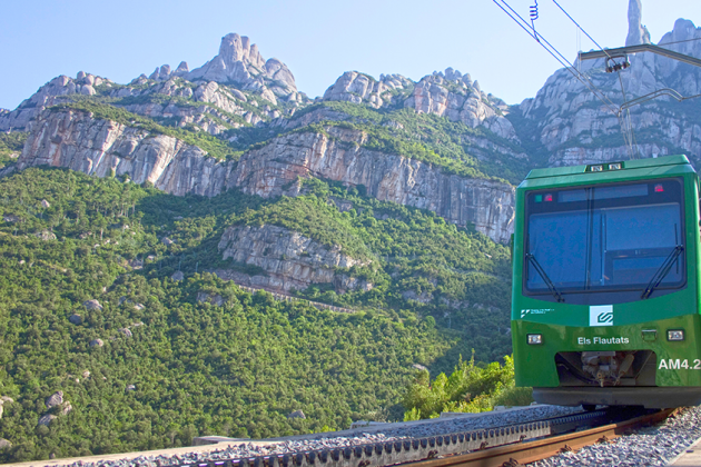 Cremallera|Tren de cremallera de Montserrat1 Cremallera|Tren de cremallera de Montserrat1