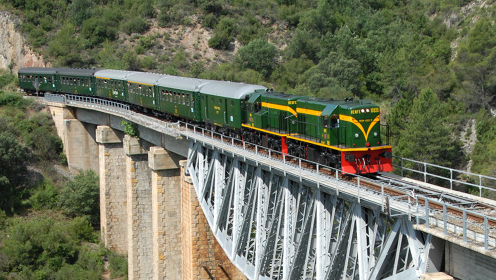 Els trens turístics catalans funcionaran fins a entrada la tardor
