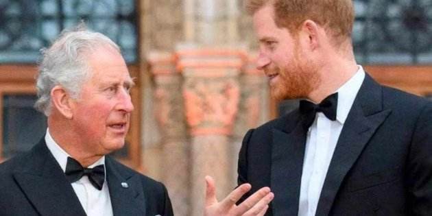 Carles III i el príncep Harry Carles III i el príncep Harry