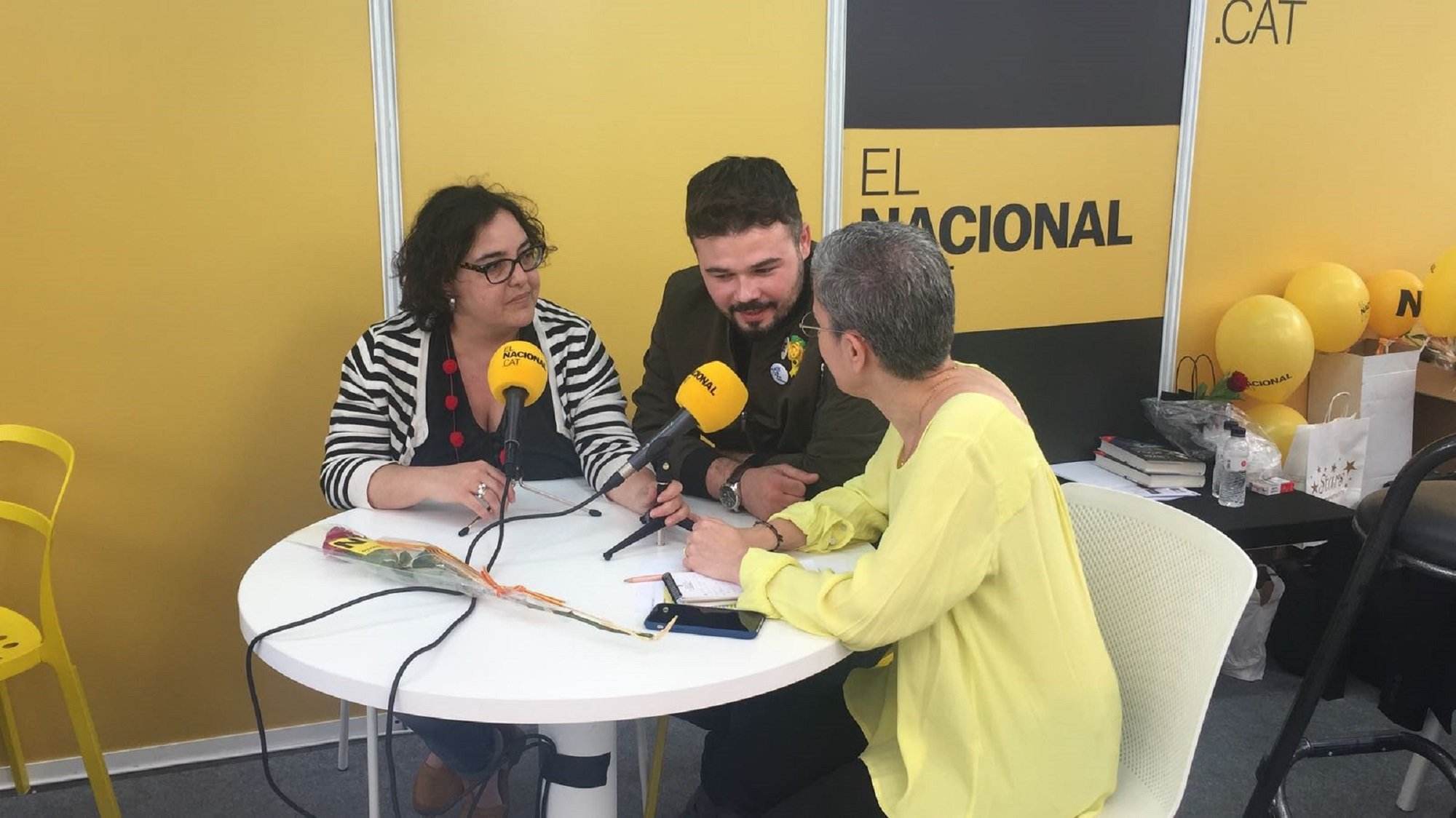 Rufián: "A Espanya es guanyen eleccions posant gent a la presó"
