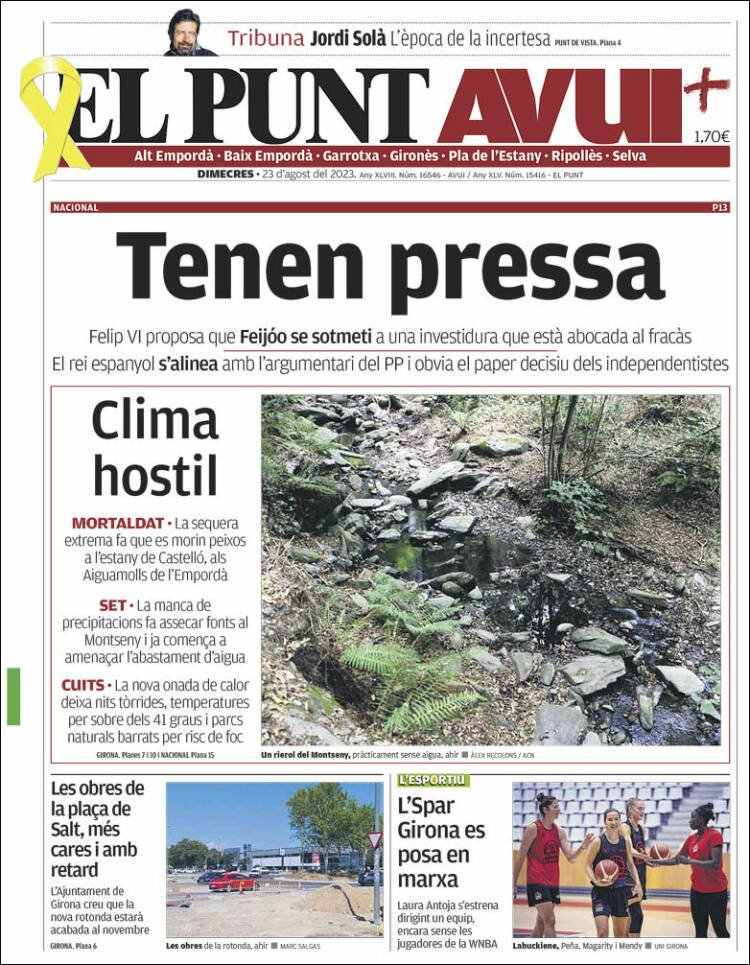 El Punt Avui El Punt Avui
