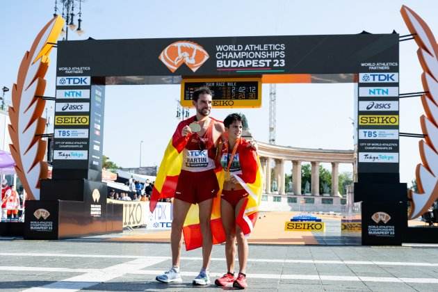 Álvaro Martín María Pérez doble oro Mundial Budapest / Foto: Europa Press - Sven Hoppe Álvaro Martín María Pérez doble oro Mundial Budapest / Foto: Europa Press - Sven Hoppe