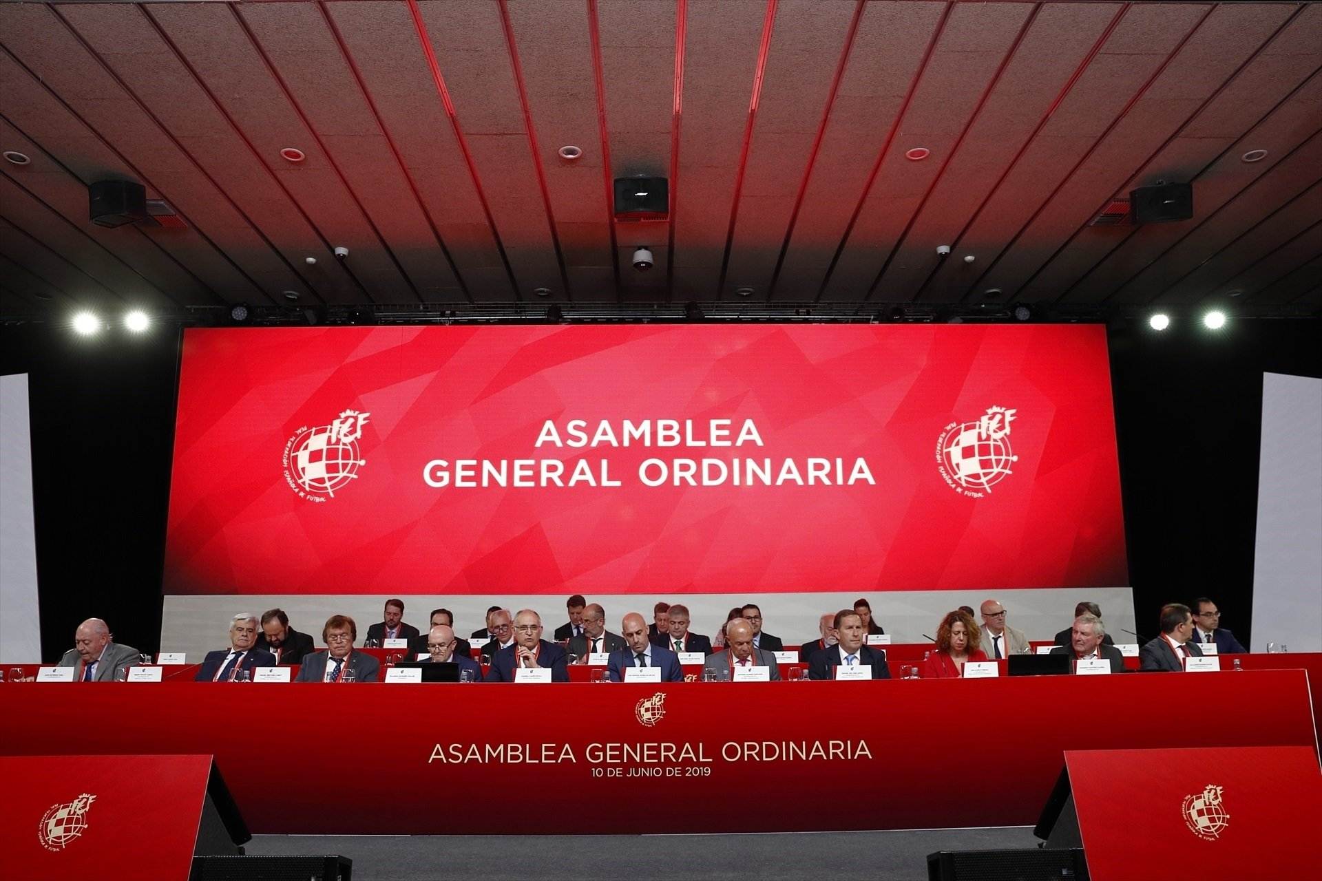 Asamblea General Extraordinaria RFEF Luis Rubiales