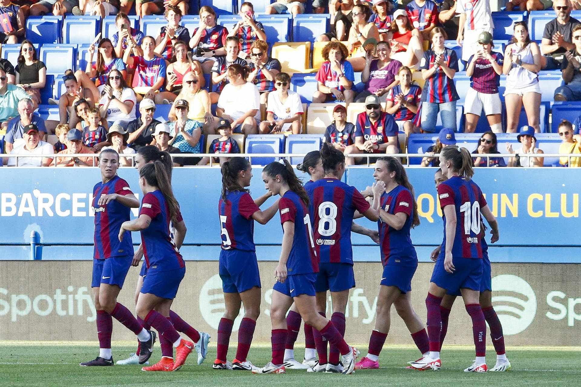 El Barça femenino se da un festín a costa de la Juventus en el Trofeo Joan Gamper (5-0)