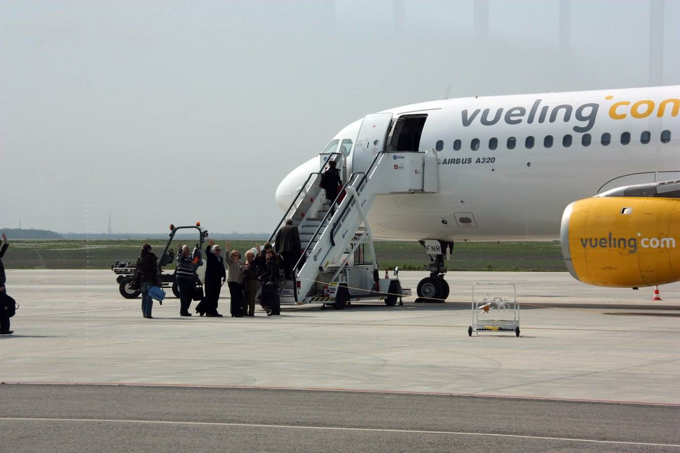 Una caída de internet afecta el servicio de Vueling en Barcelona