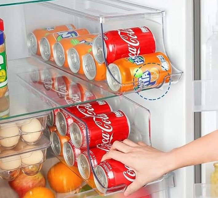 El invento revolucionario de Amazon para ordenar las latas del frigorífico