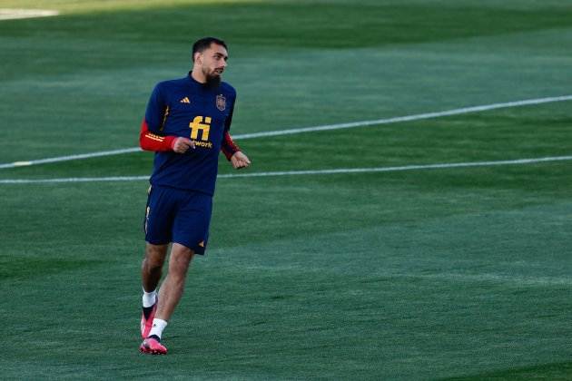 Borja Iglesias entrenament selecció espanyola Espanya / Foto: Europa Press - Oscar J. Barroso