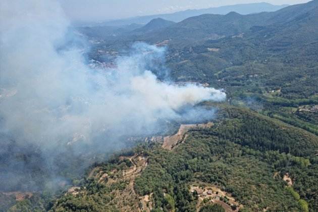 incendi forestal arbucies incendi forestal arbucies