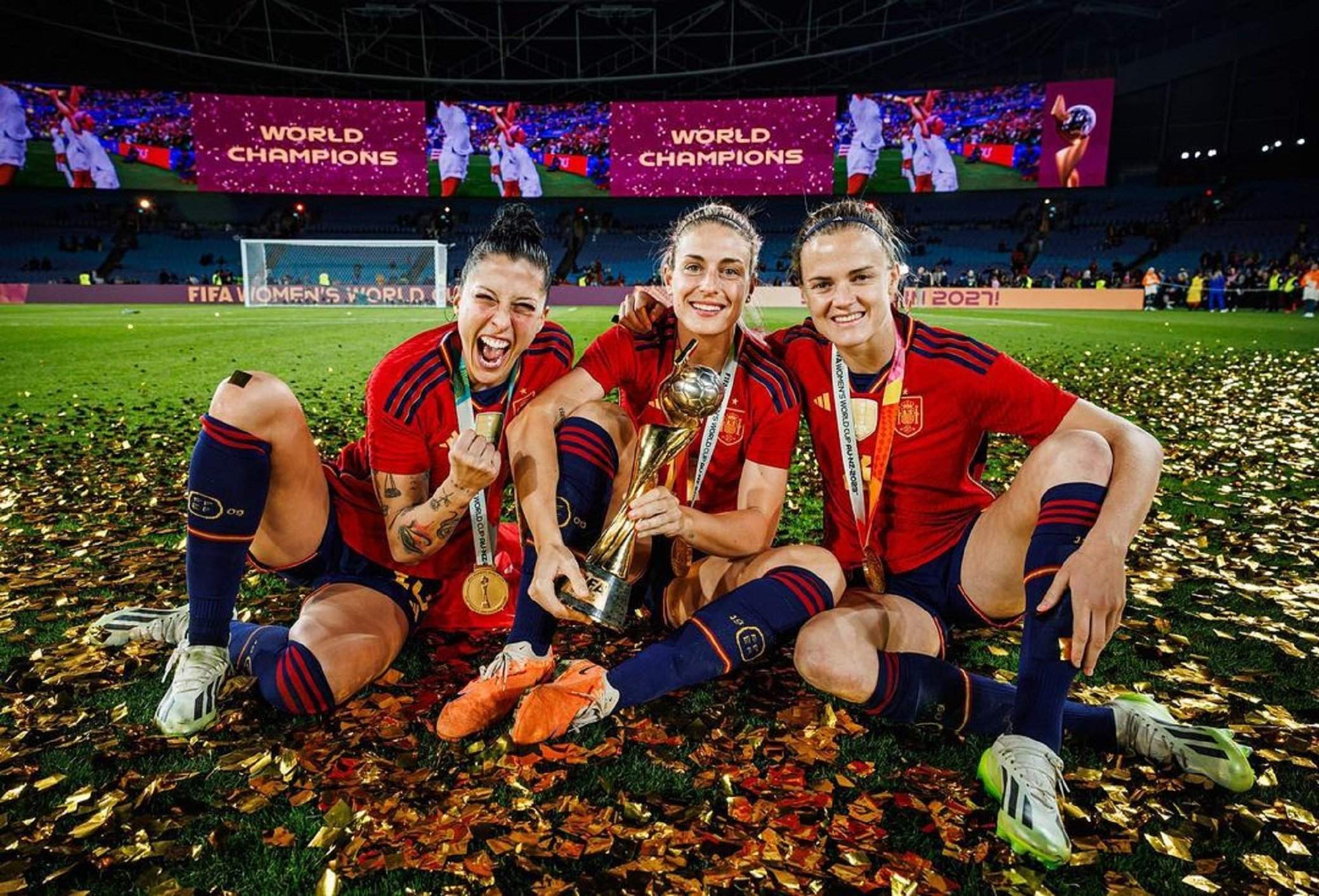 Las futbolistas del Barça, "a muerte" con Jenni Hermoso