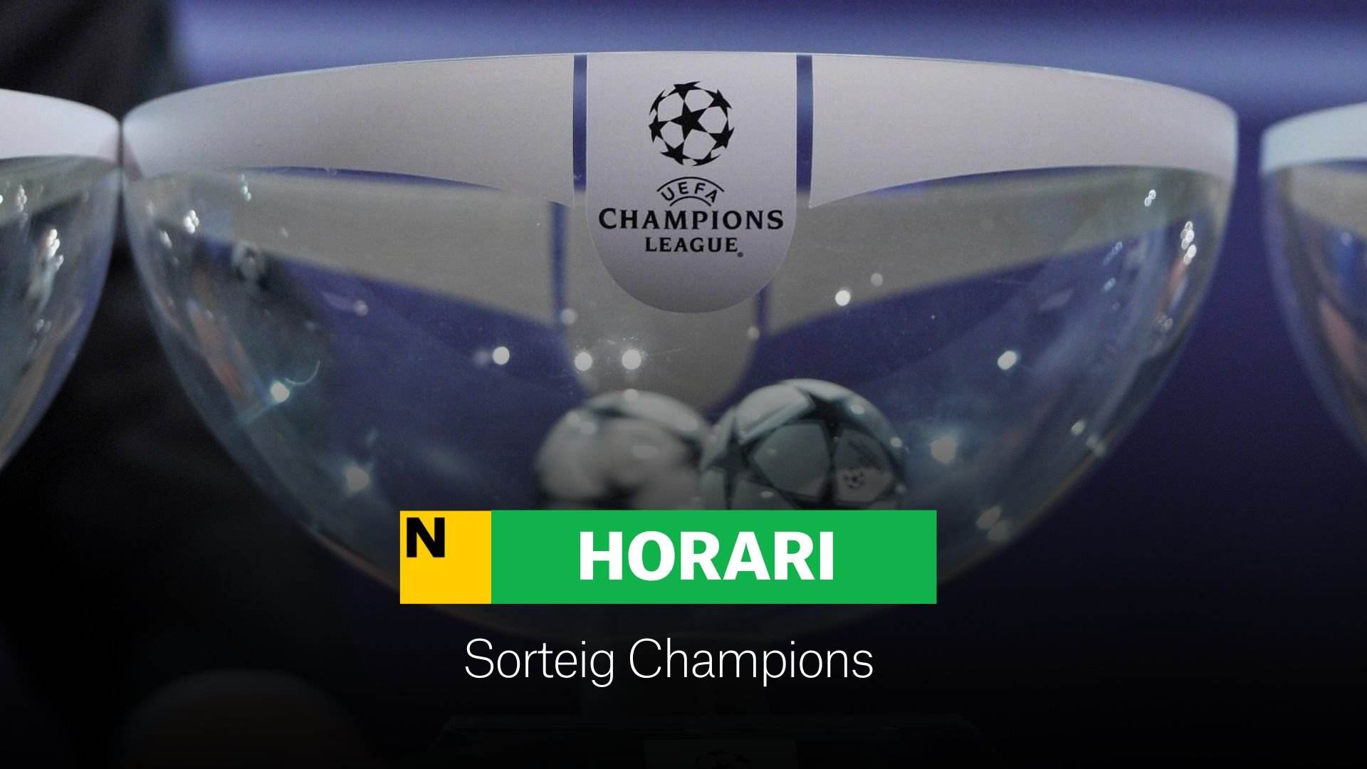 Sorteig Champions League 2023/24: Horari, bombos i on veure'l avui per TV