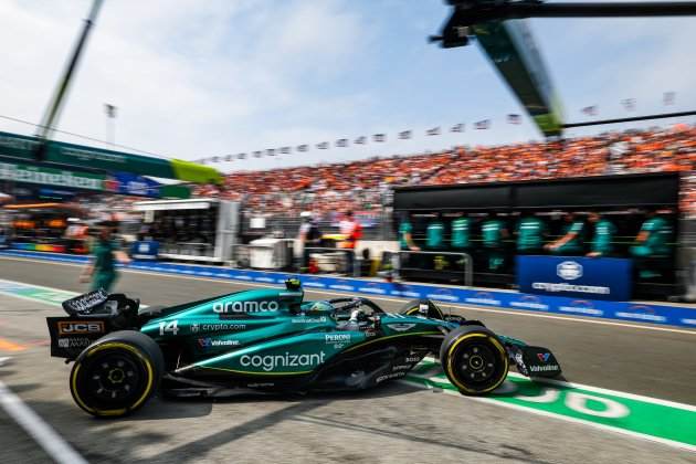 Fernando Alonso pit lane / Foto: Europa Press - Florent Gooden