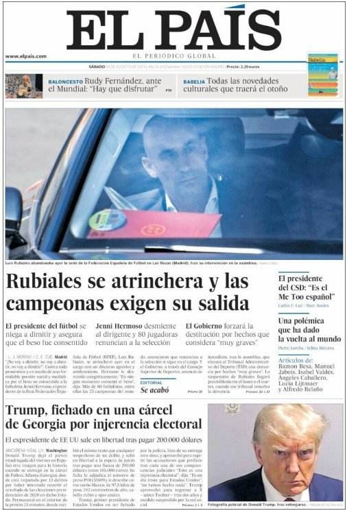 el pais 26 agosto el pais 26 agosto