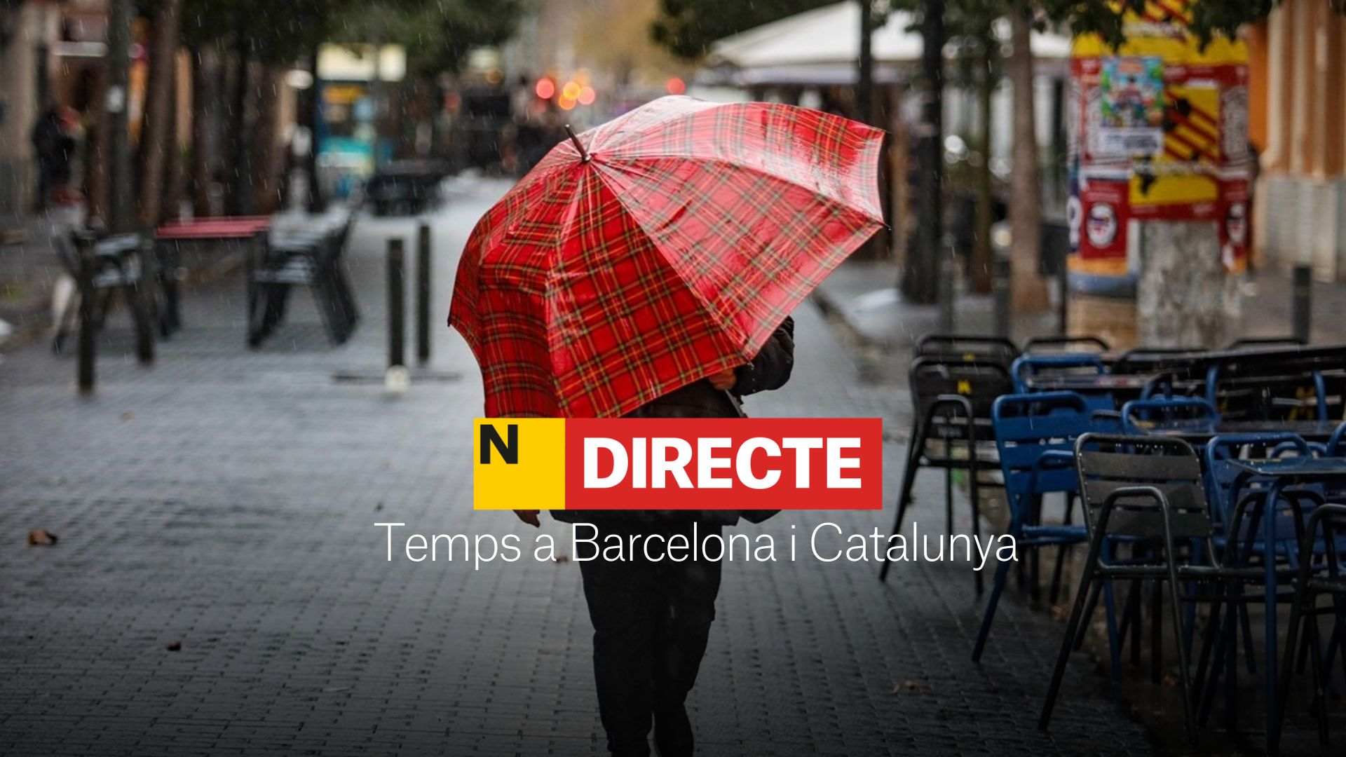 Tiempo y radar de lluvia en Catalunya y Barcelona hoy, DIRECTO | Última hora de la borrasca Betty