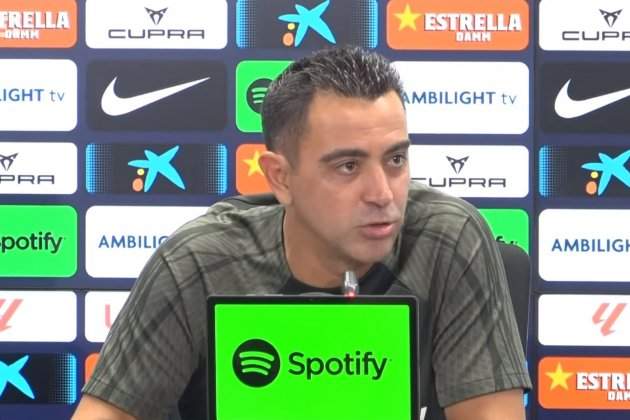 Xavi Hernández sobre Rubiales EFE Xavi Hernández sobre Rubiales EFE