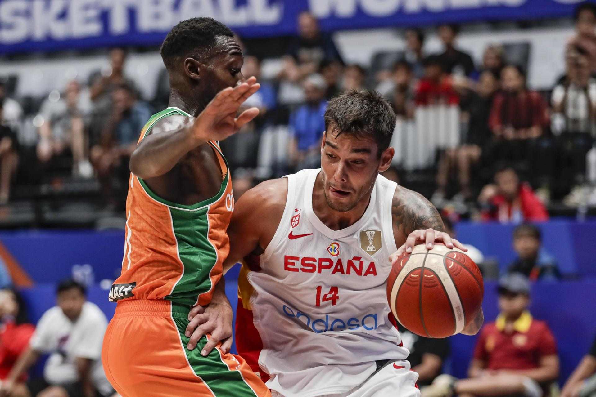 España debuta en el Mundial de Baloncesto con una contundente victoria ante Costa de Marfil (94 - 64)