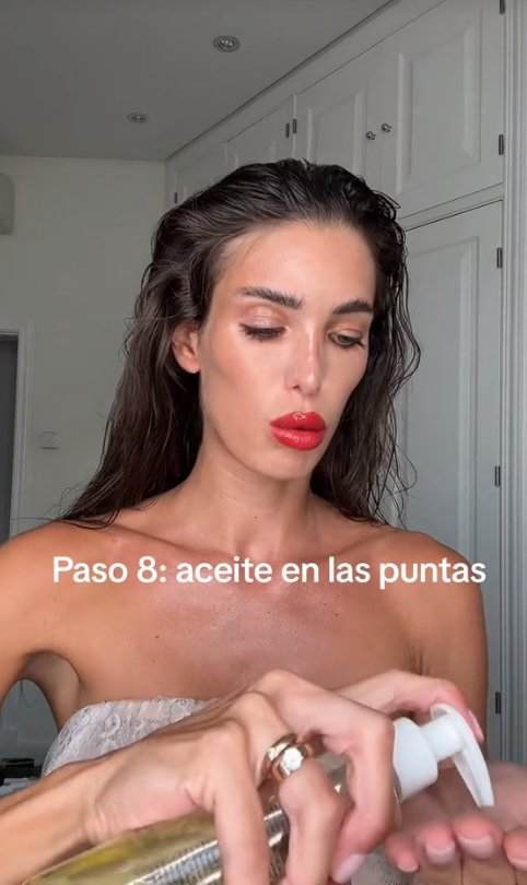 Marta López Álamo pelo p6 TikTok