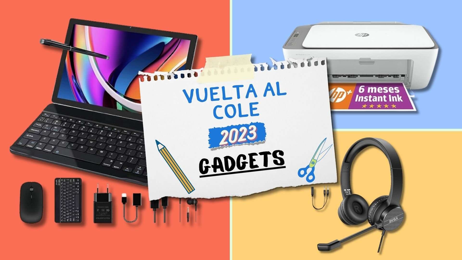 Los 5 gadgets tecnológicos imprescindibles para la vuelta al cole 2023