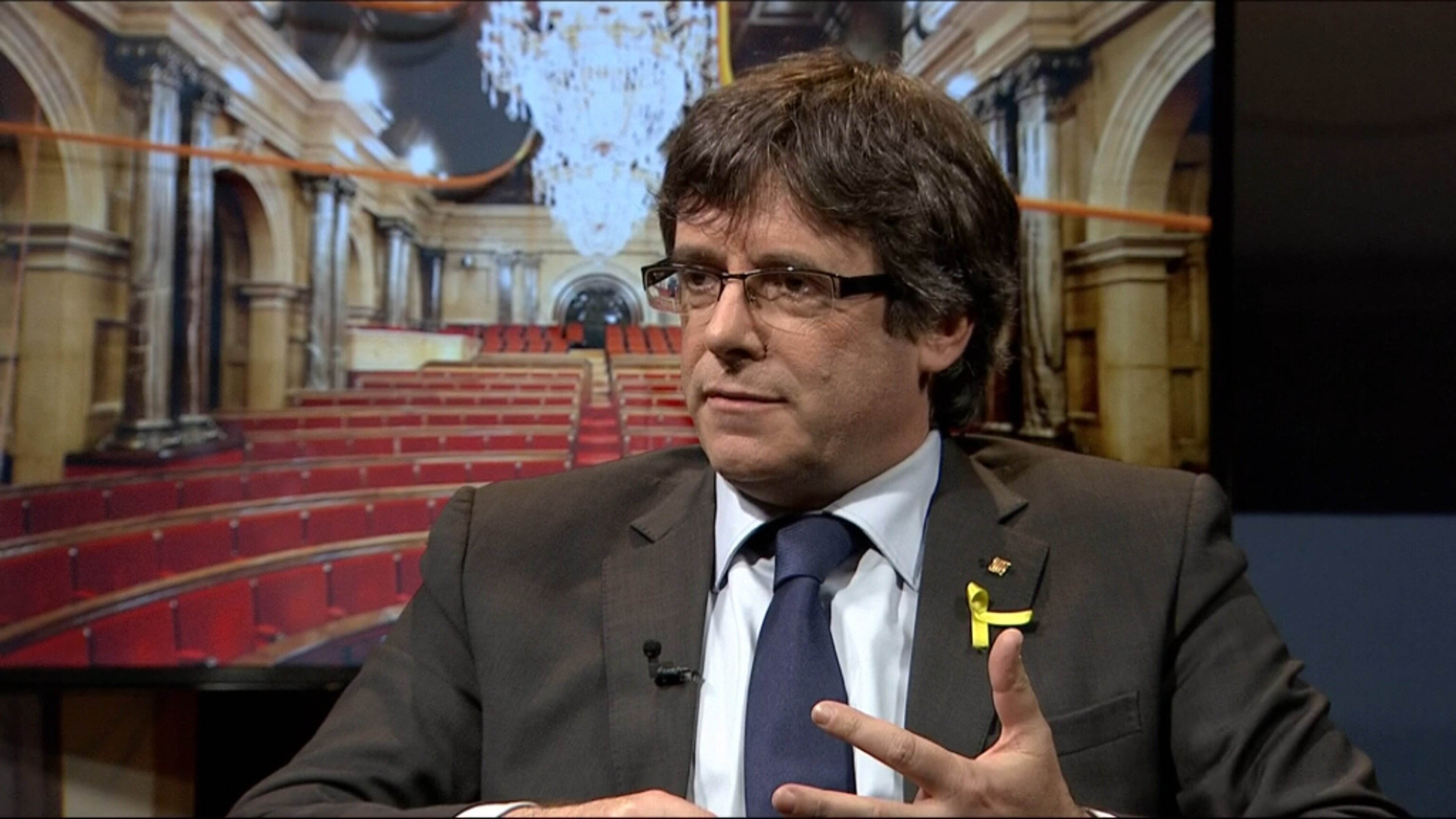 Puigdemont, to The Times: "The struggle for independence continues"
