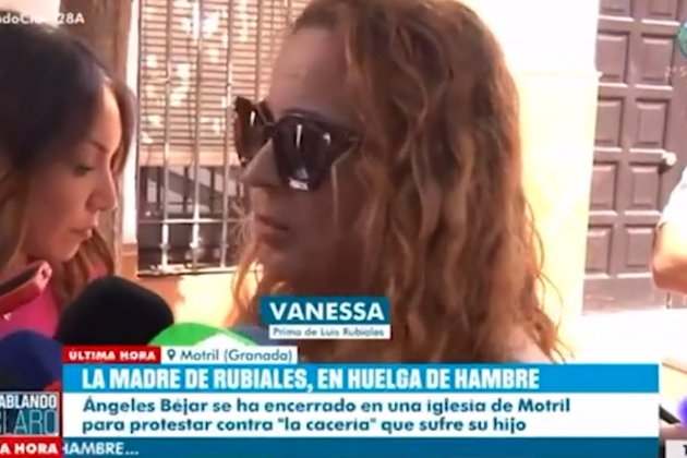 Vanessa prima Rubiales TVE