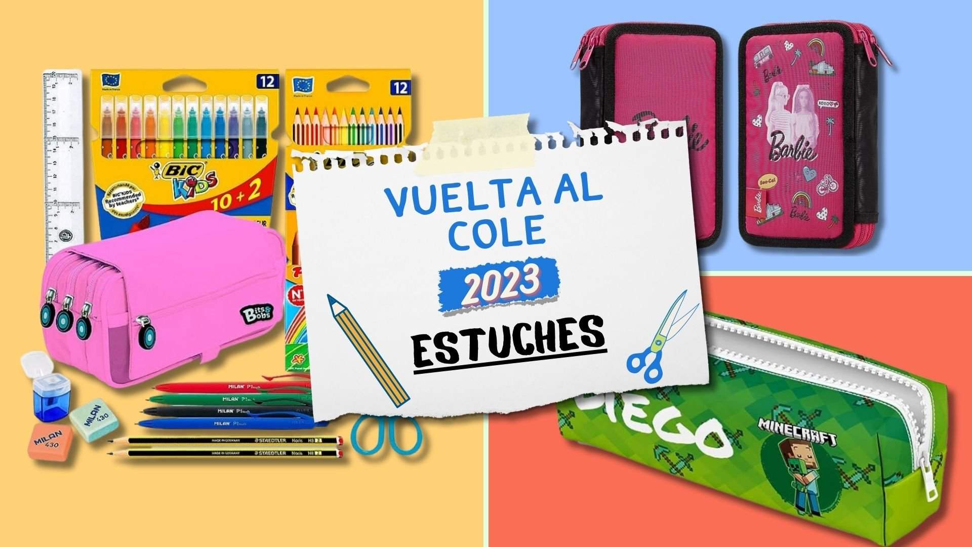 7 estuches originales para la vuelta al cole + BONUS final especial