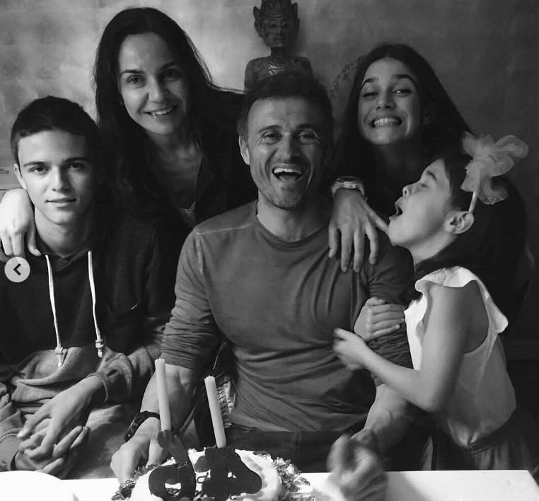 Familia Luis Enrique todos, Instagram Familia Luis Enrique todos, Instagram