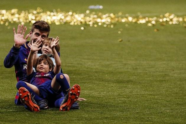 Piqué Milan Sasha Barça GTRES Piqué Milan Sasha Barça GTRES