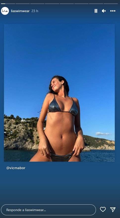 Victoria Federica hace un anuncio, Instagram de la marca