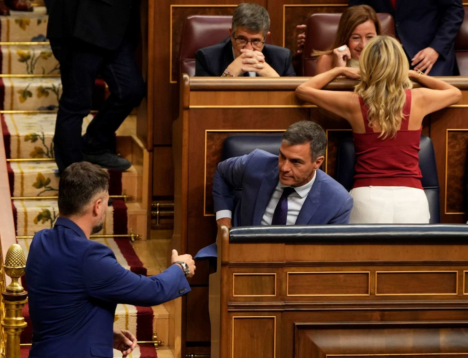 ERC i PSOE esbossen la reforma del reglament del Congrés per permetre l'ús del català