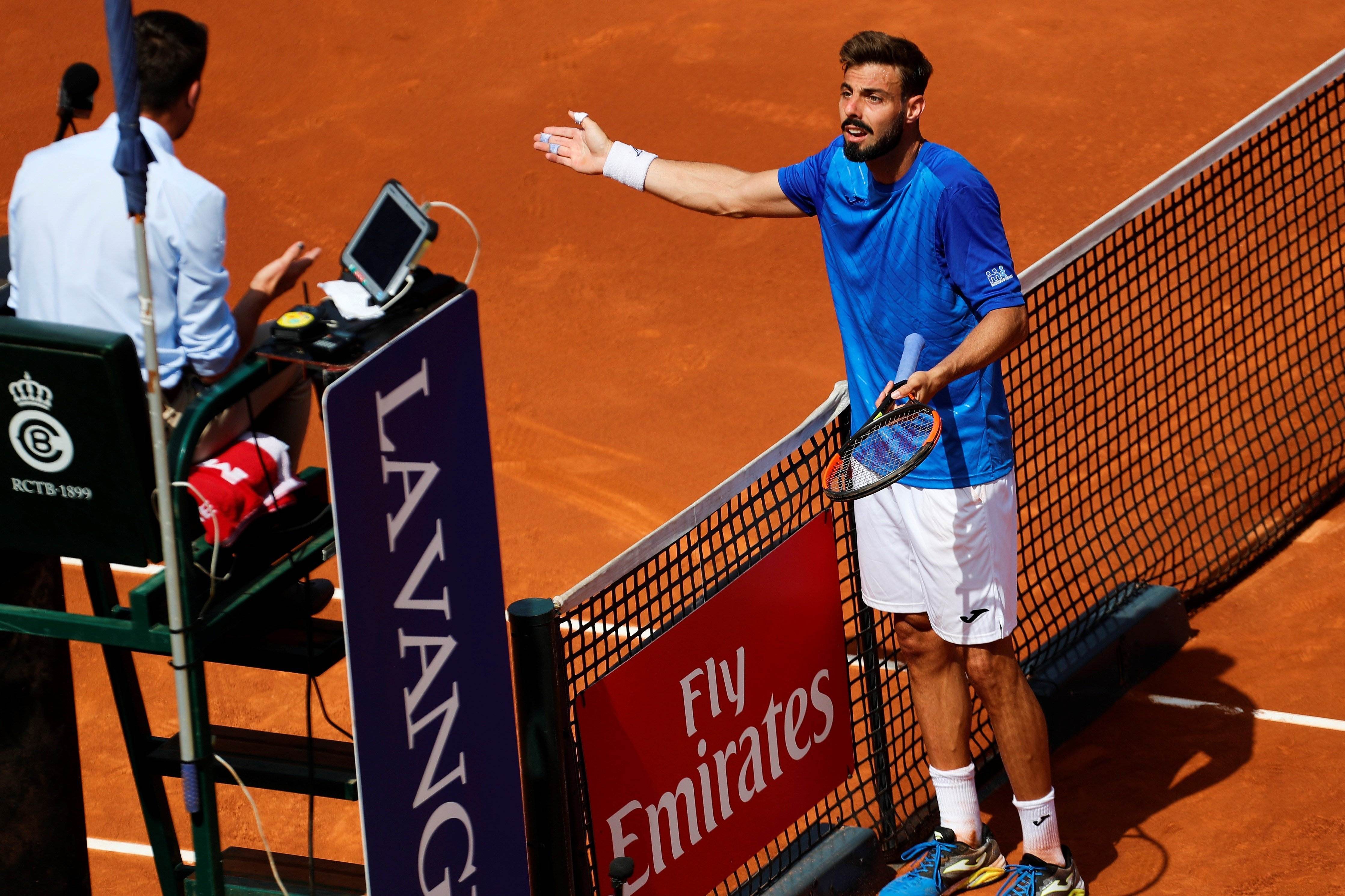 Granollers desaprovecha una pelota de partido y Goffin no perdona